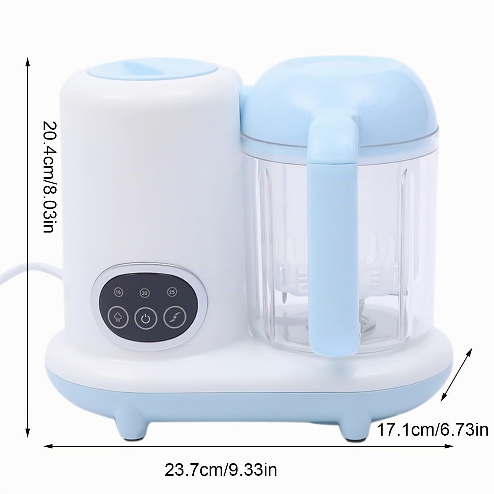 Cuisson vapeur pour bébé - Cuiseur vapeur pour bébé - Mixeur pour aliments en purée