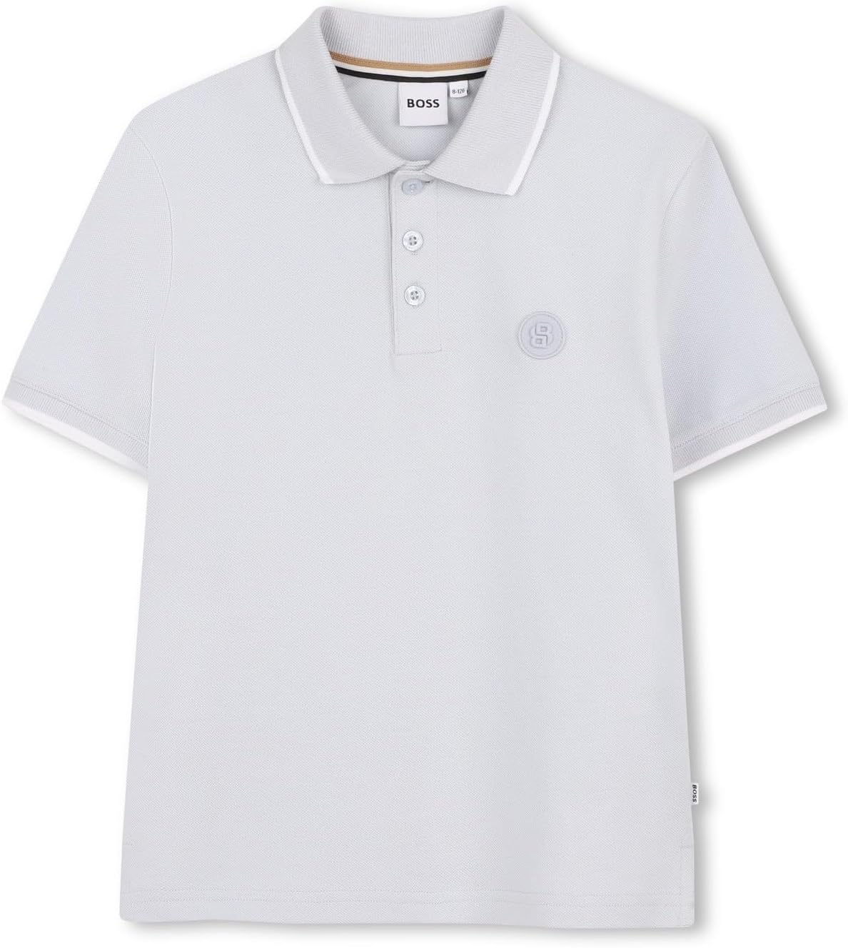 BOSS Boys Boys Short Sleeve Polo Kids Short Sleeve Cotton Classic Fit Polo