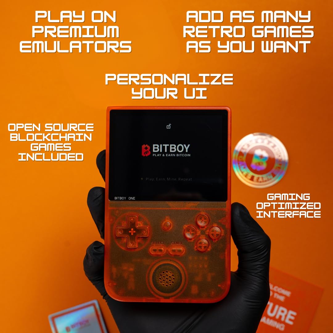 BITBOY One – Blockchain-Enabled Retro Handheld Gaming Console with