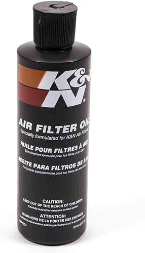 K&N filtro de aire y aceite, 8 onzas, Negro