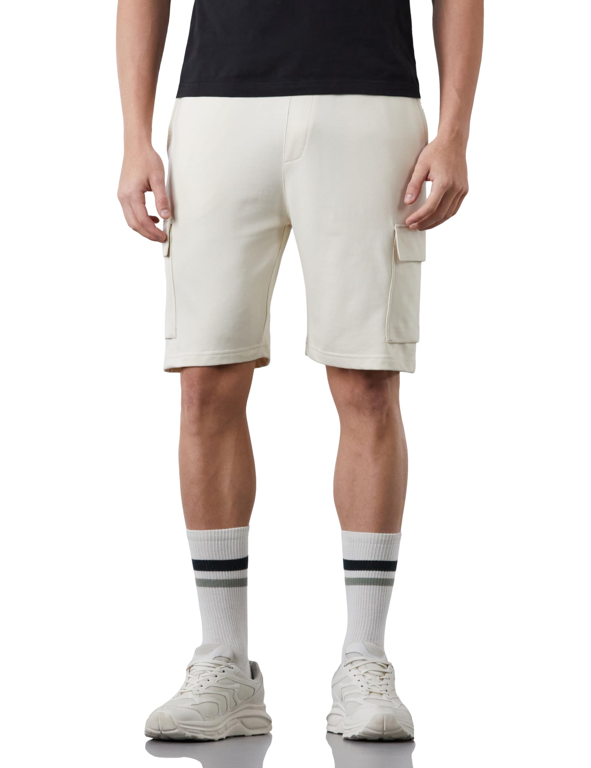 Men's Casual Cargo Knit Shorts