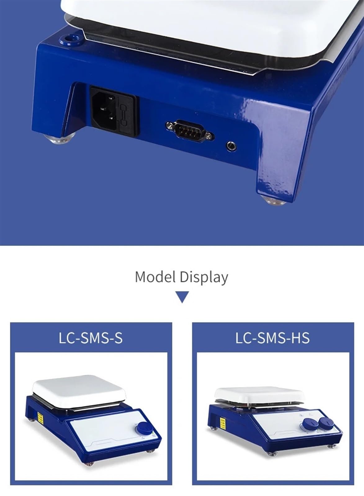 Agitatore magnetico, Prezzo all'ingrosso della piastra riscaldante elettrica e dell'agitatore magnetico industriale,per vernice, smalto per unghie, agitatore da laboratorio(LC-DMS-Pro)