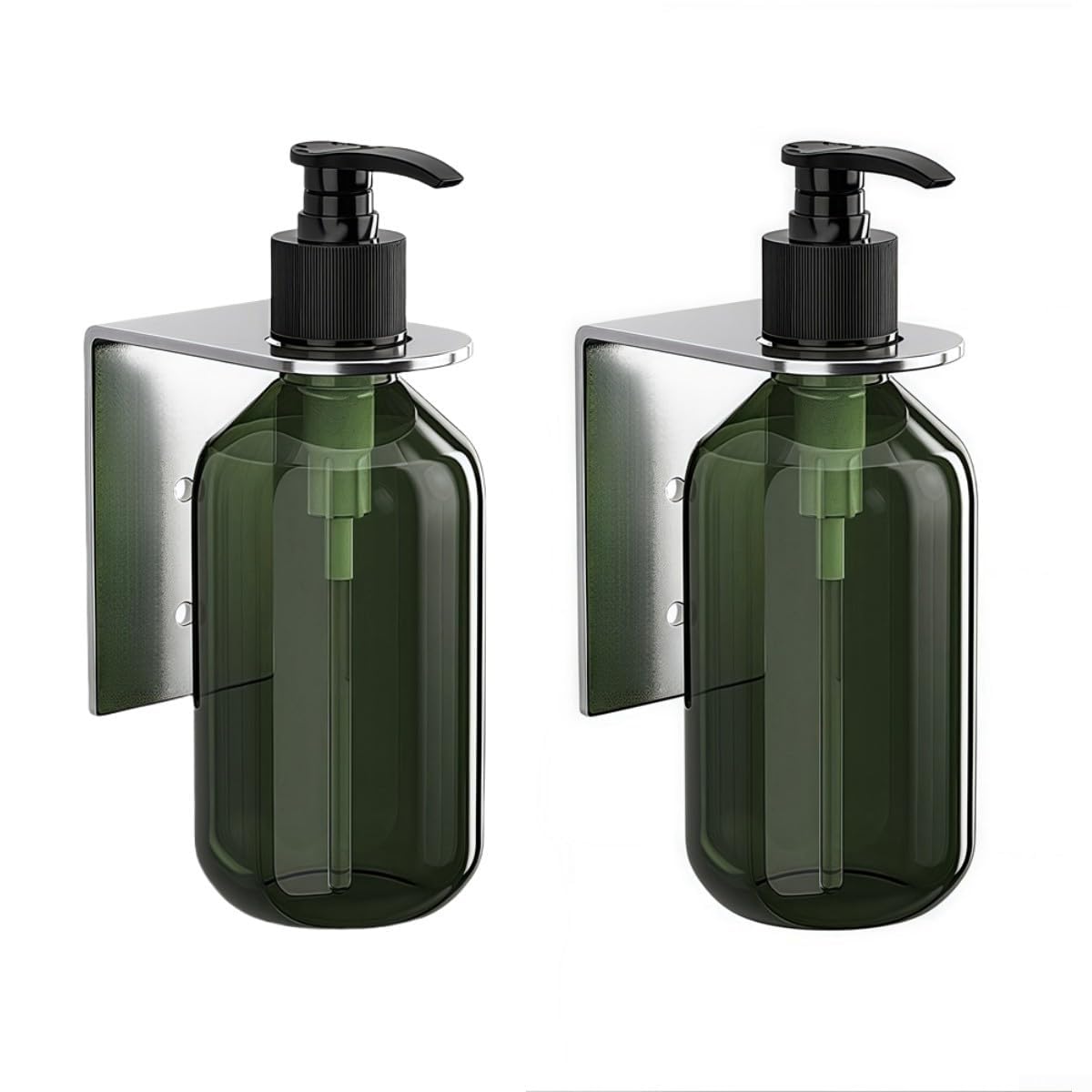 Dispensador De Jabón De Pared – 300ml, Soporte De Acero Inoxidable