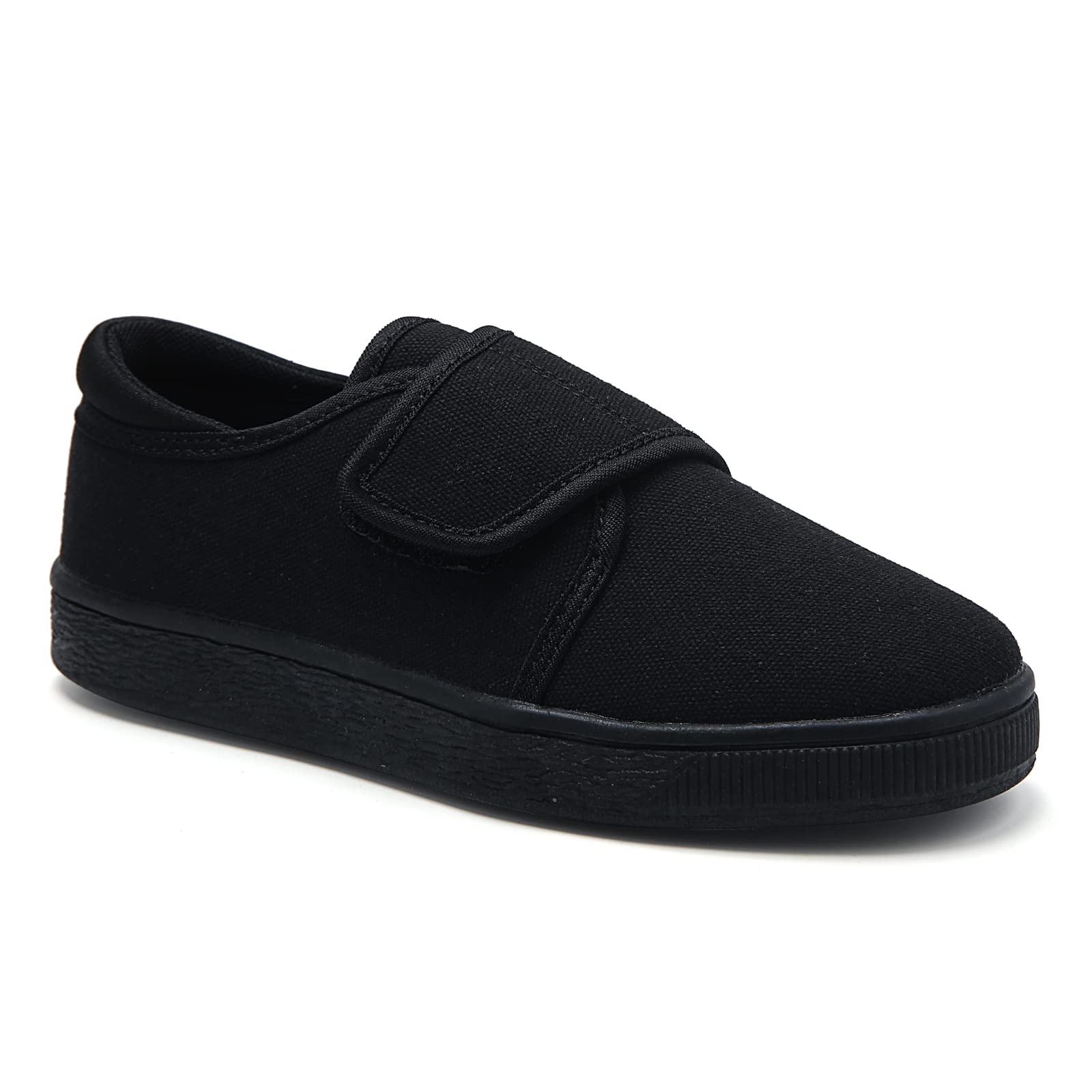 UZB Zapatillas deportivas unisex para niños, zapatos de lona para escuela, cómodos, Plimsolls