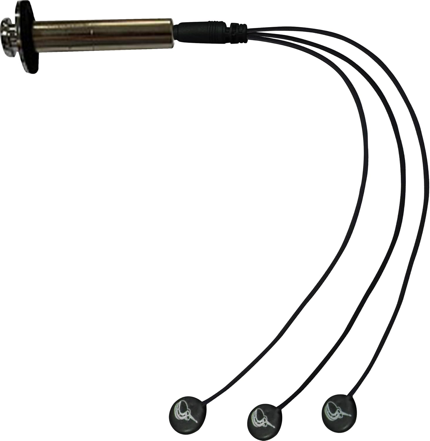 Journey Instruments Passive Piezo Ukulele Acoustic Pickup – EP003K Two Balanced German-made Passive Pickup Elements – Piezo Pickup for Ukuleles (Ceramic)