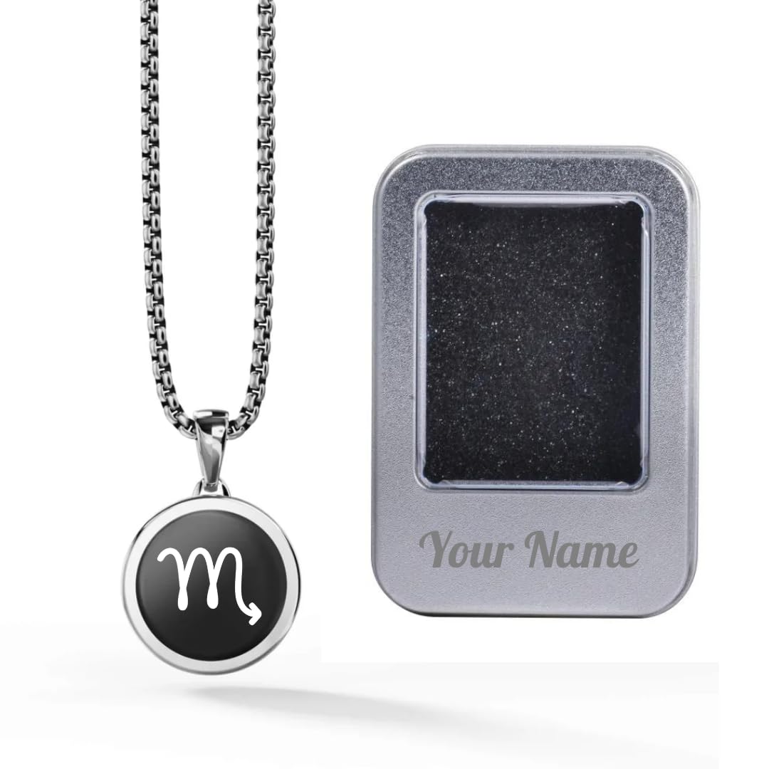 See full amazon price history chart for Giftana Zodiac Necklace with Personalized Metal Gift Box, Zirconia Scorpio Necklace, Horoscope Sign Constellation Circle Zodiac Sign Star Pendant With Chain for Women and Men, 18" Birthday Gift Giftana Zodiac Necklace with Personalized Metal Gift Box, Zirconia Scorpio Necklace, Horoscope Sign Constellation Circle Zodiac Sign Star Pendant With Chain for Women and Men, 18" Birthday Gift (B0CY5KDNJ5) Amazon Price History, Amazon Price Tracker