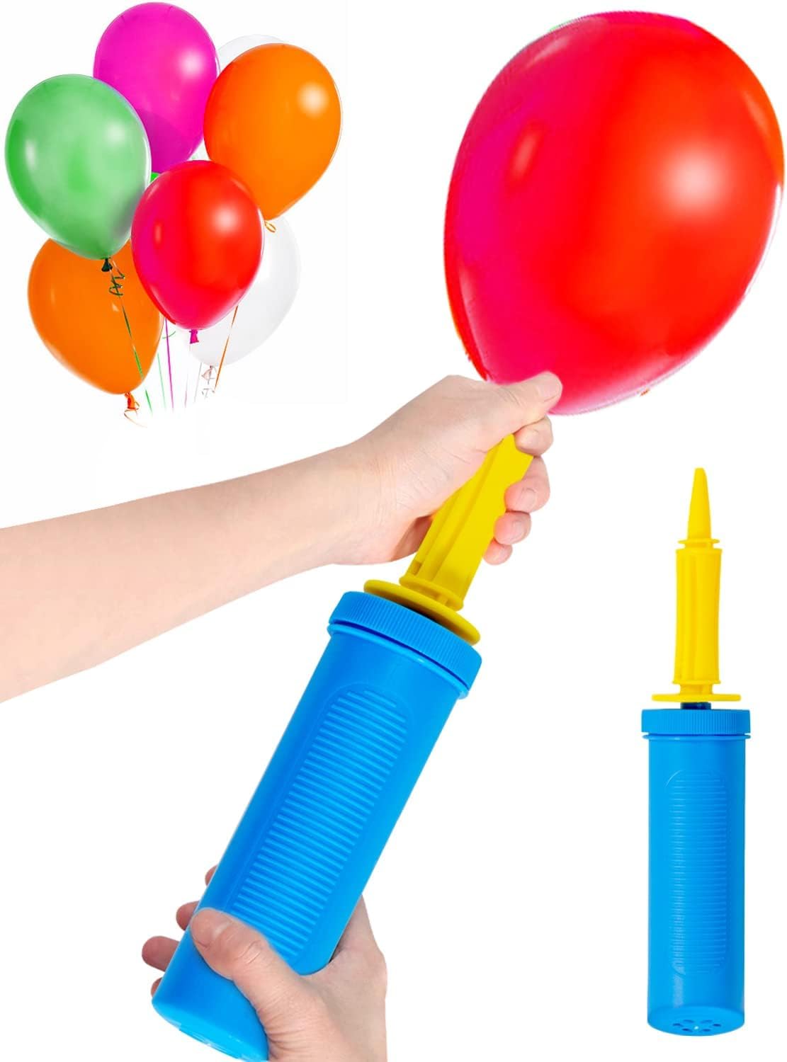 Pompa per Palloncini,Pompa Palloncini,gonfia Palloncini Pompa a Gonfiaggio,gonfiatore a Palloncino Hand Held per Party o Eventi