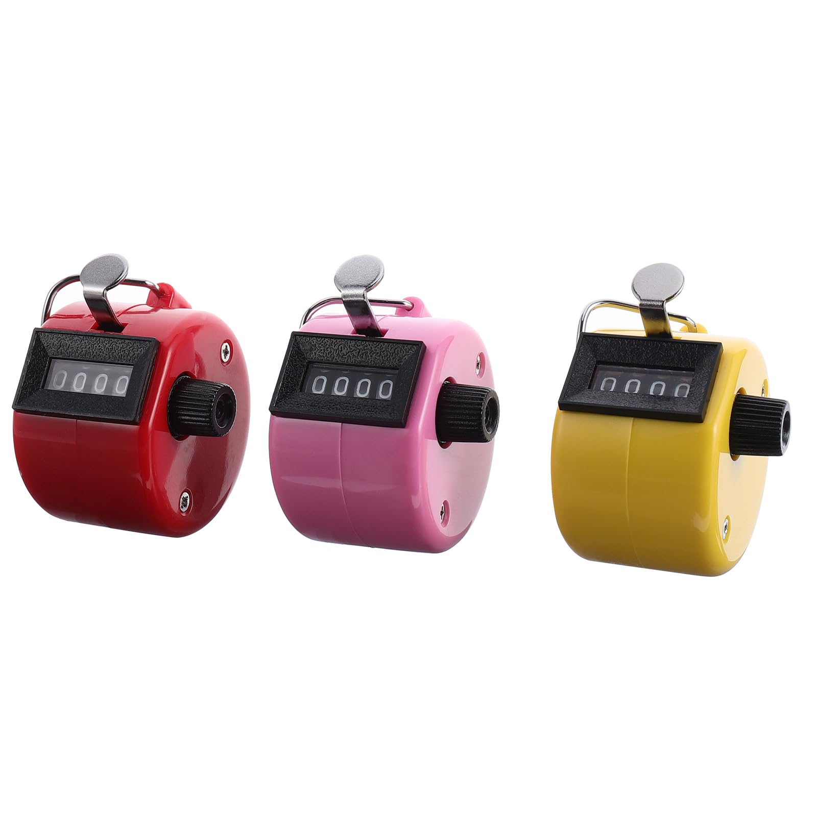 3 Pcs Counter Hand Tools Handheld Counting Device Fitness Information Tool Precision Tools Mechanical Palm Clicker Precision Pedometer Electronics Tools Handheld Pitch Click Manual-picture-21