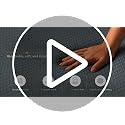 Image of LOOM & NEEDLES 3-Layer Tri-Fold Single Folding Mattress | Medium Firm Memory Foam, Aeroflow & 28D Premium HR Support Portable Foldable Guest Floor Bed | Hostel, Travel & Camping | 72x36x4 Inch
