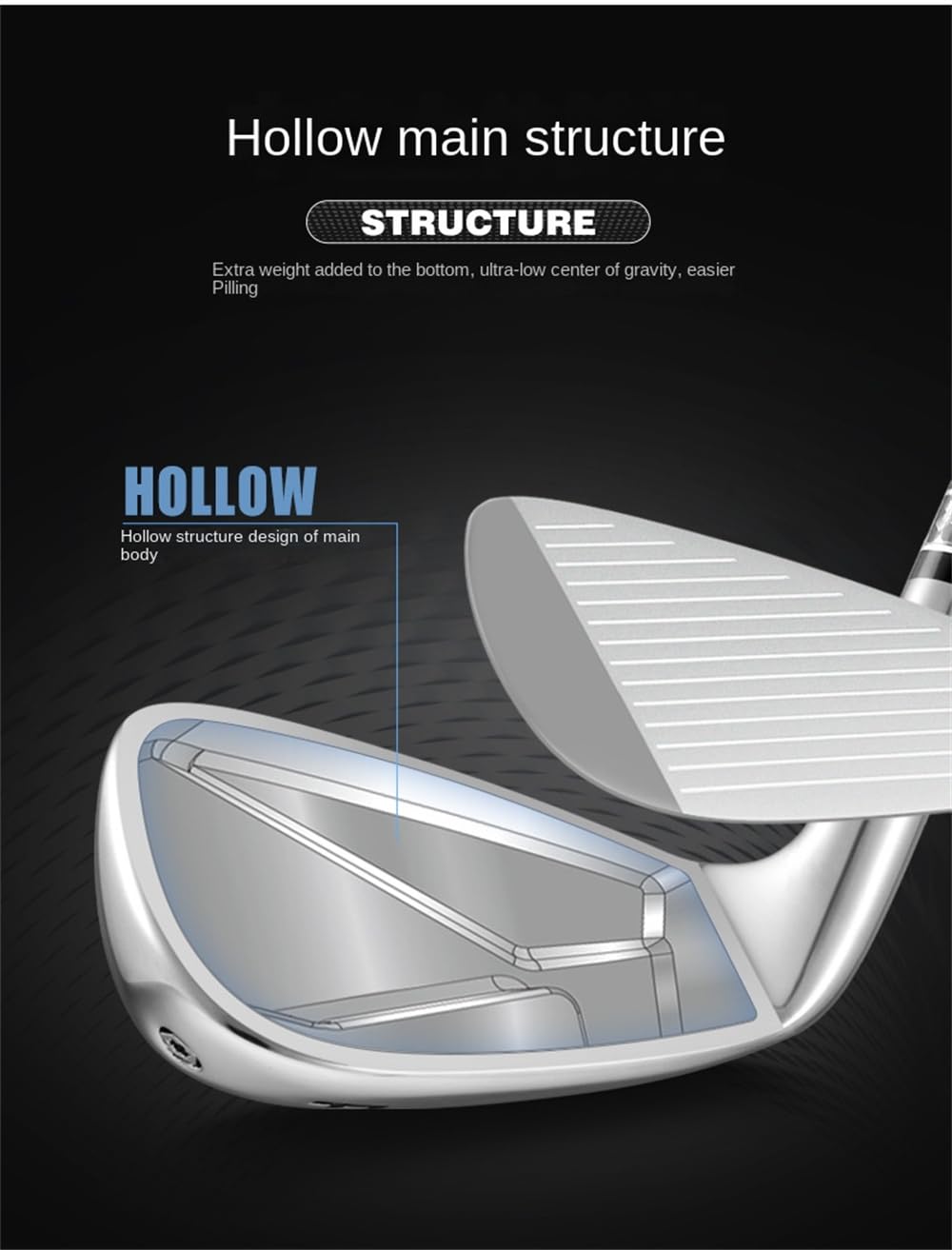 MEGA PRO II Palos de Golf Profesionales #2 #3 #7 Diestros R Carbon