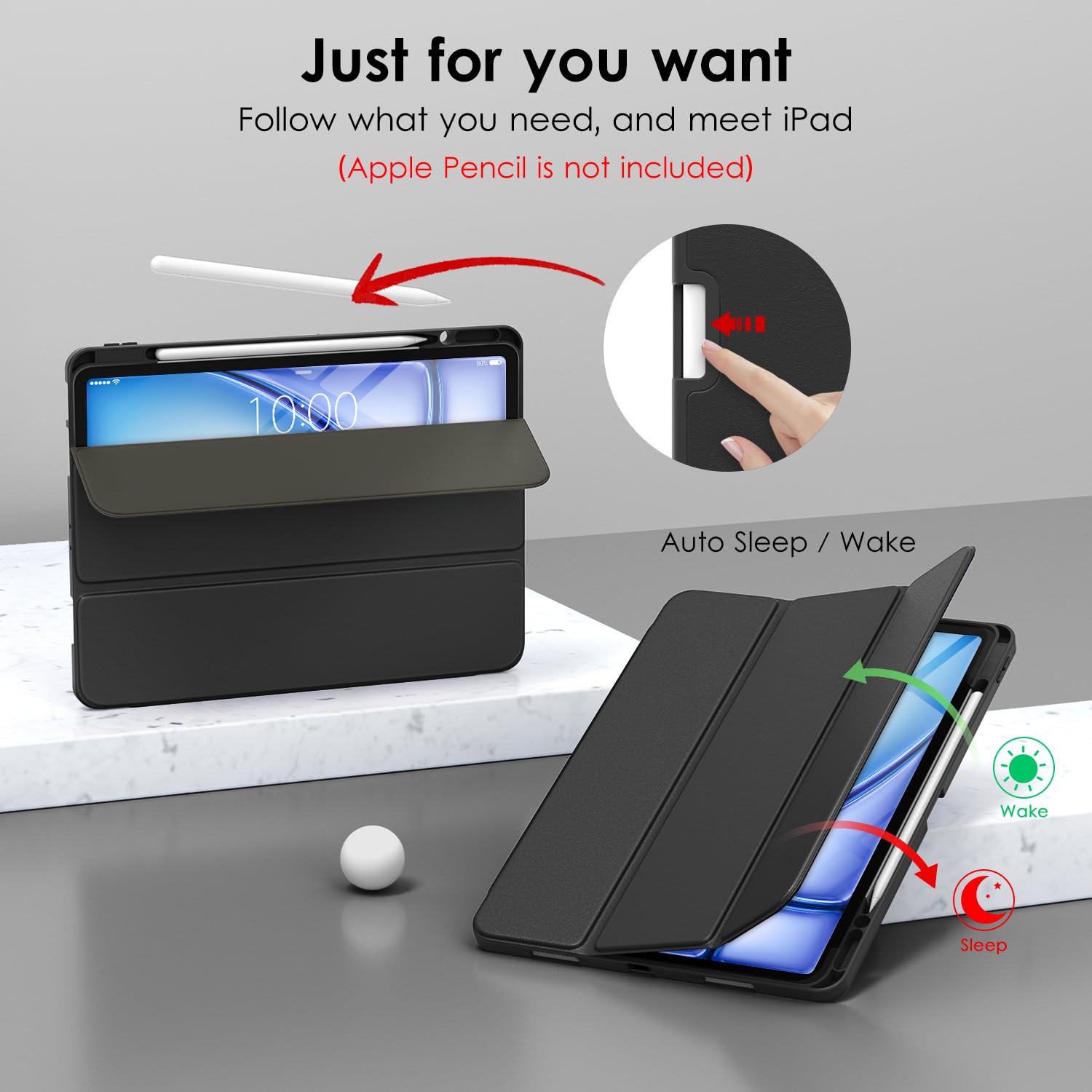 iPad本体 totototto Amazon.com: DTTO for iPad Pro 12.9 Case 6th/5th