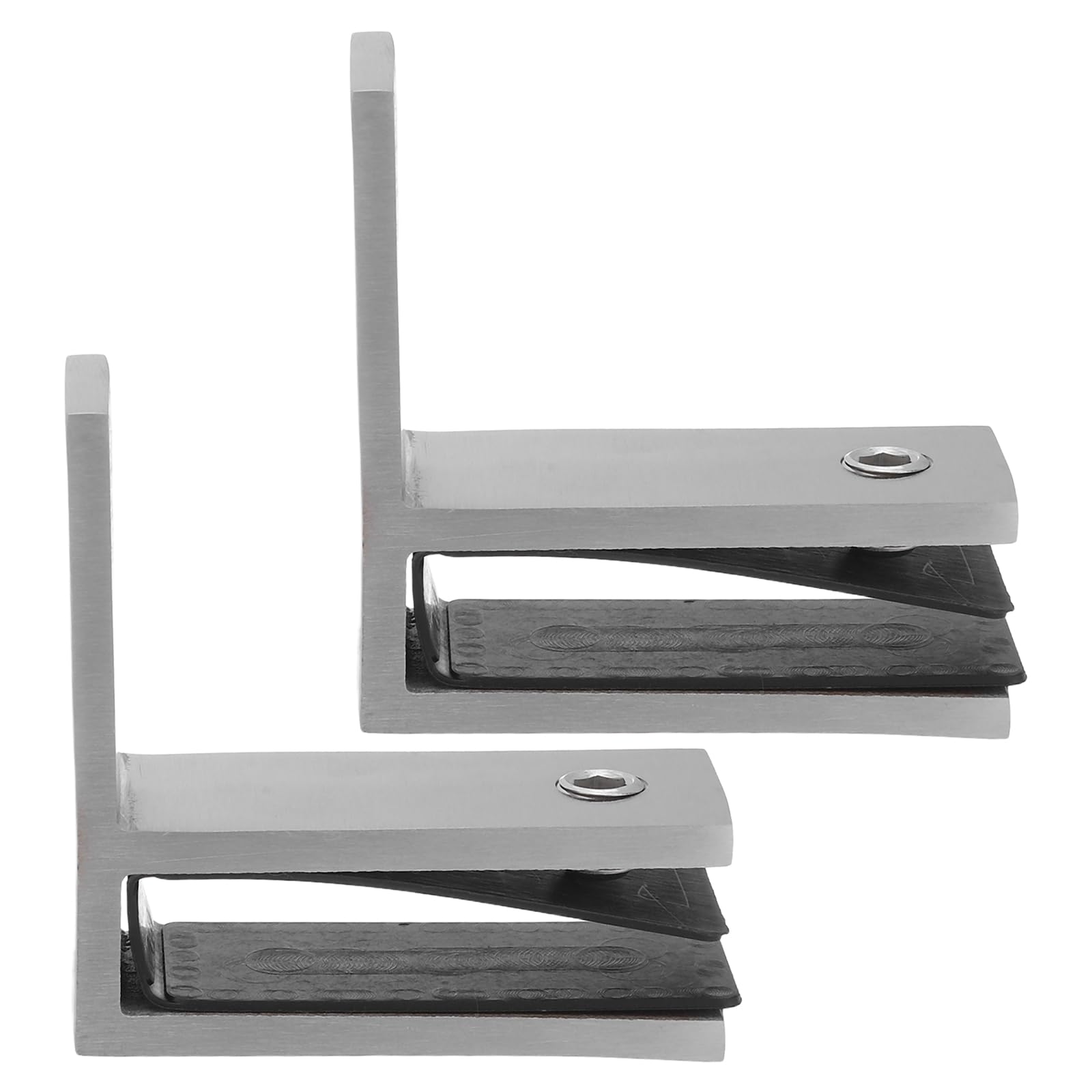 GALPADA 2 Pezzi Morsetti di Fissaggio del Vetro in Acciaio Inossidabile per Ringhiere, Resistenti alle Intemperie, per Pannelli di Vetro da 10mm a 12mm, Adatti per Balconi Esterni e