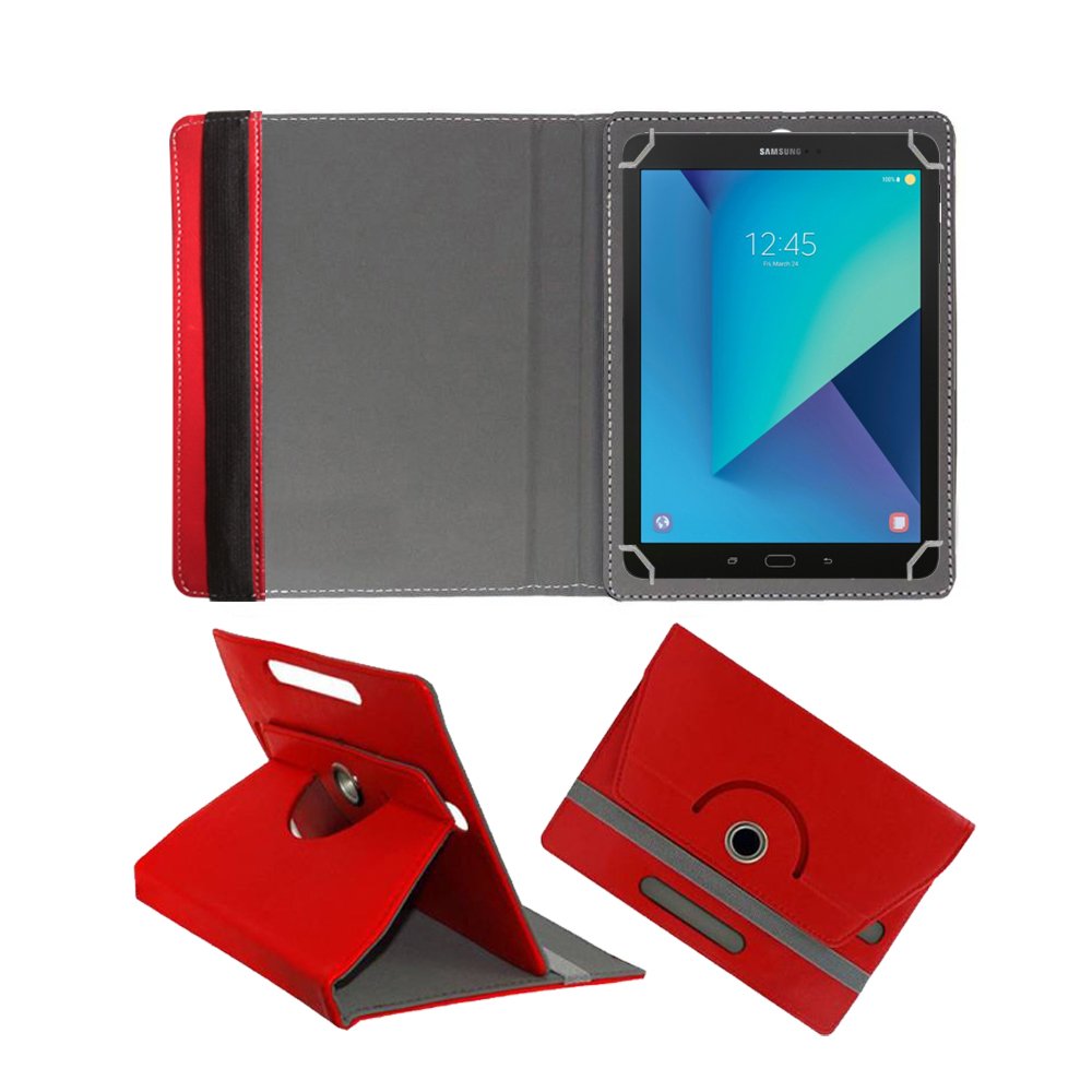 Fastway 360 Degree Rotating Tablet Book Cover for Samsung Galaxy Tab S3 Sm-T825 Red (B076DFJQZN) Amazon Price History, Amazon Price Tracker