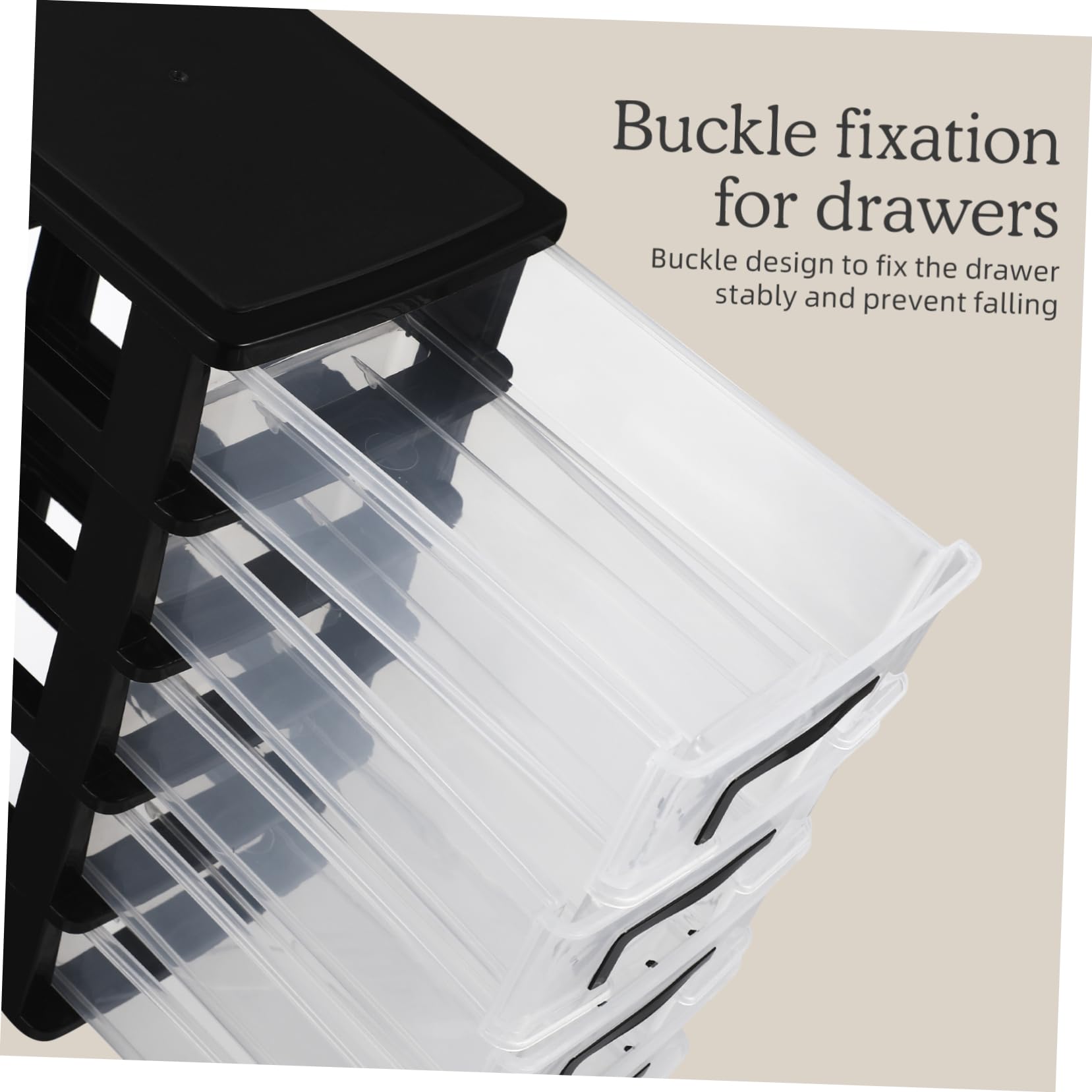 Ciieeo Multifunktionale Aus Kunststoff Organizer Für Büro Und Zuhause Tragbarer Schubladenschrank Transparente Kunststoffbox Für Kosmetische Utensilien Und Mehr