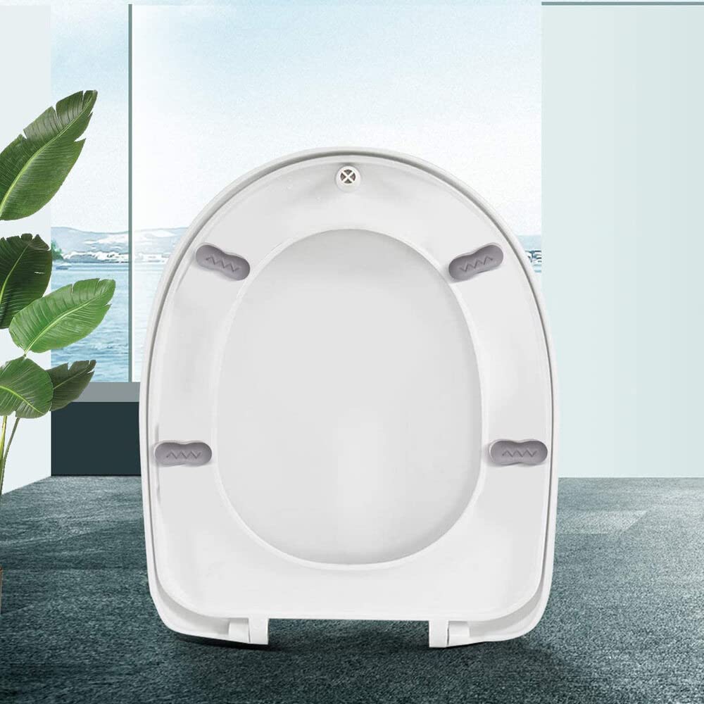 8PCS Toilet Seat Bumpers Universal Lid Bidet Replacement Bumper Kit Seat Spacers Attachment Replacement Stabilizers for WC Cover - Image 3