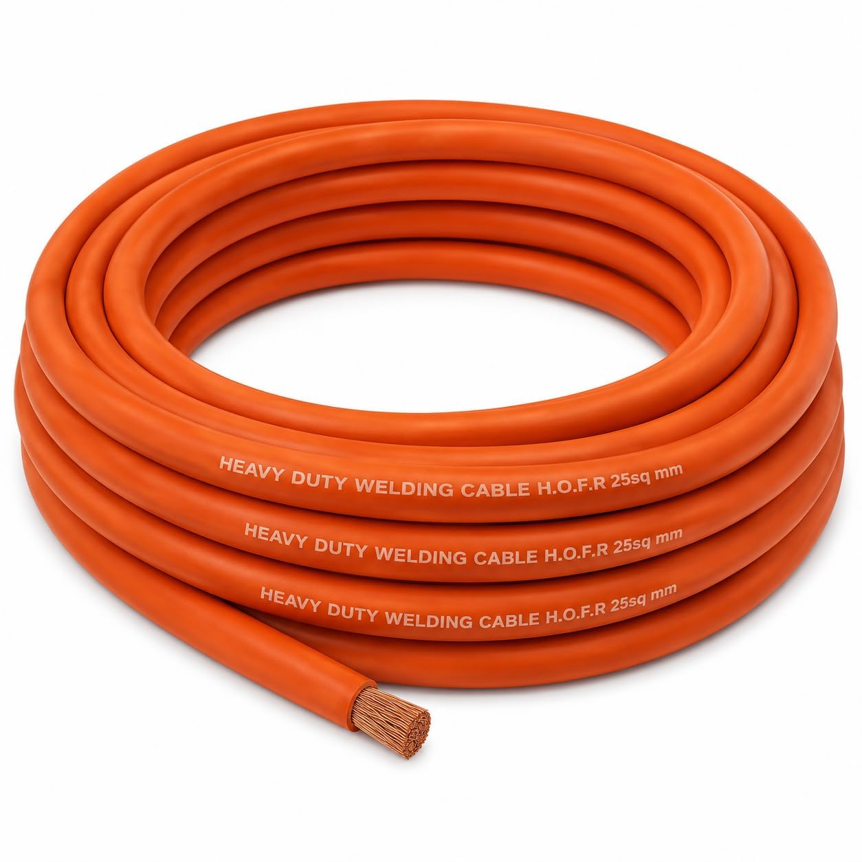 ARC HOFR Welding Cable 25 Sq.mm (10 Metre Roll), Heat, Oil & Flame Resistant Flexible Copper Welding Cable, For ARC, MIG & TIG-image-33