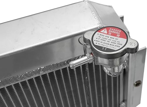 Miniatura 61 de Radiador de aluminio AA5052 de 3 filas compatible con Dodge Ram 2009-2021 1500 2500 3500 4000 V6 V8 Pickup AT/MT 3 filas,1 fila,Ventilador