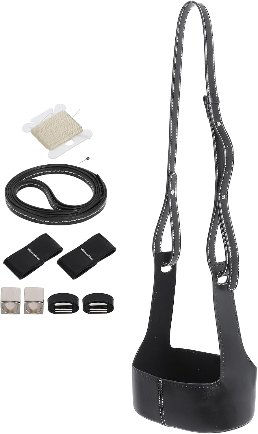 Cabilock 1 Set Bag Making Kit: DIY Bucket Bag Kit with Drawstring Closure - Lightweight Crossbody Purse for Women Summer Outings Travel and Casual Gatherings