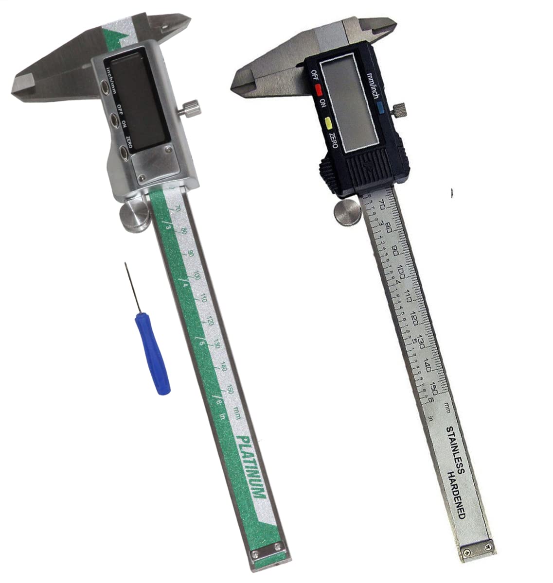 Digital Craft Vernier Caliper Stainless Steel 6Inch 0-150mm Metal Micrometer Measuring Tool Caliper Gauges Digital Vernier Platinum 150mm,Digital Vernier Caliper 150mm (B0BB7PQSD1) Amazon Price History, Amazon Price Tracker