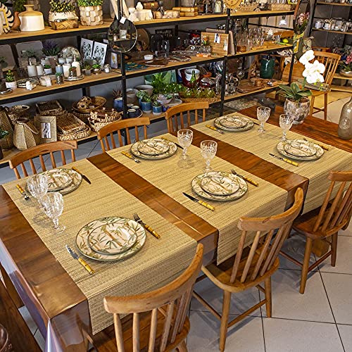 Trilho pra Mesa em Junco 1,50mt x 40cm Caminho Mesa