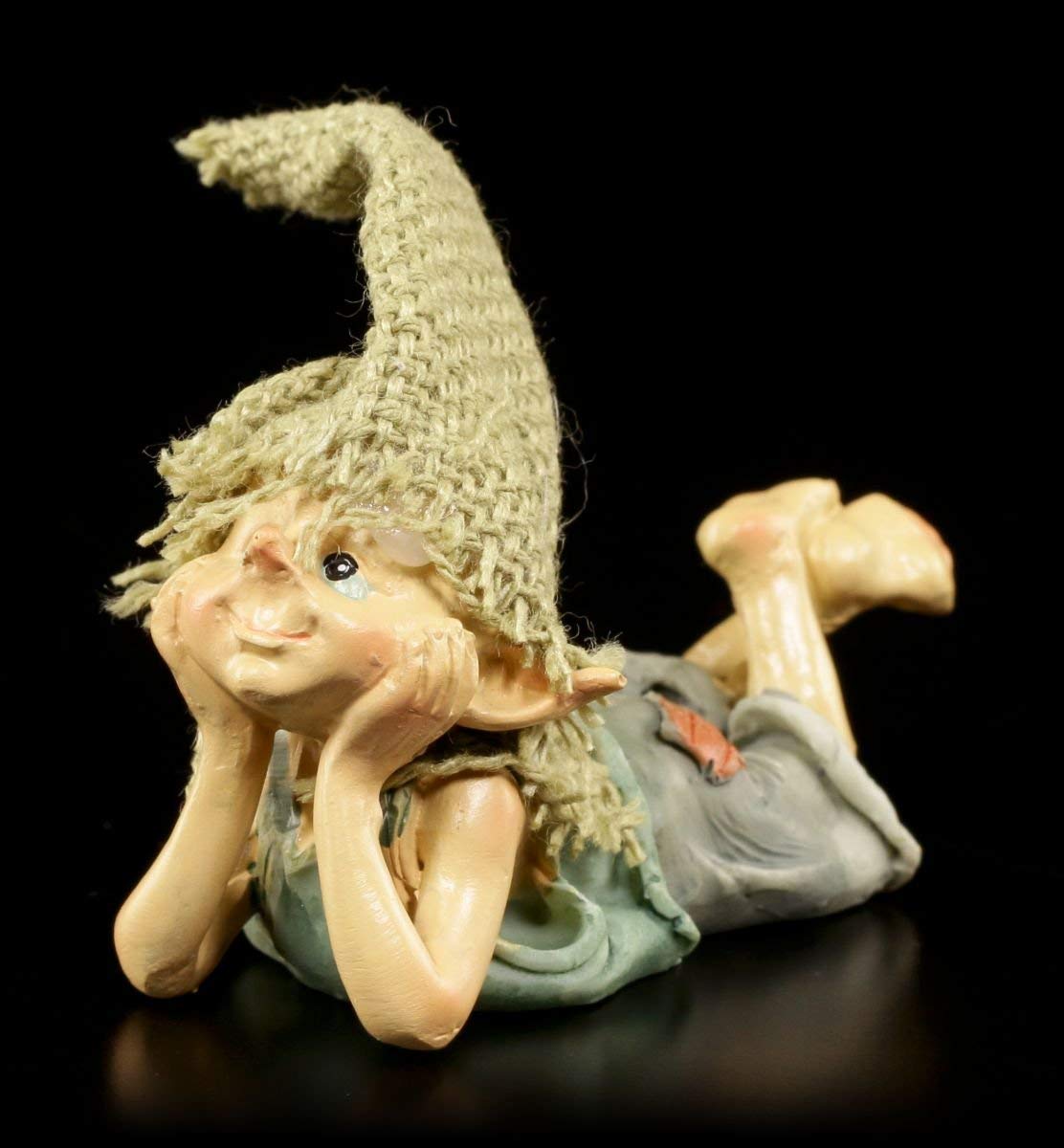 Pixie Kobold Figura Träumt - ACH Ja. Gnomo Decoración Enano