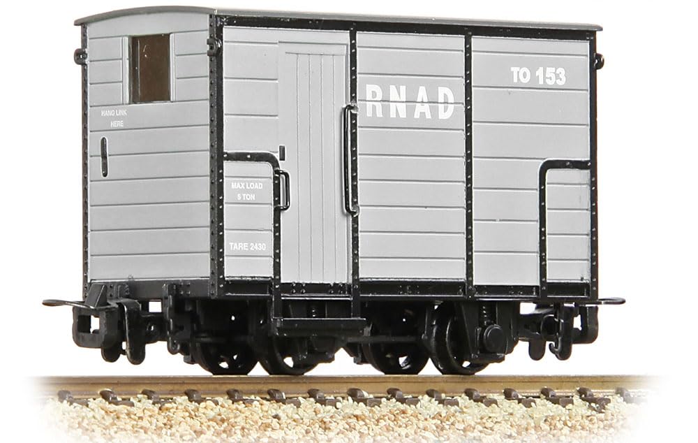 Bachmann 393-100 RNAD Enclosed-End Brake Van RNAD Grey