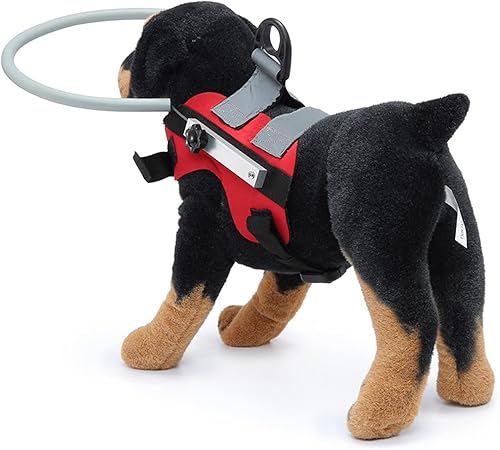 Miniatura 7 de Zerodis Pet Blind Halo Práctica Colisión, Arnés de perro ciego Dispositivo guía de arnés para perros ciegos Dispositivo guía para perros ciegos para