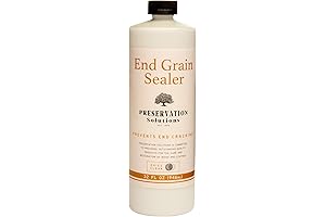 End Grain Sealer Clear 1 Quart - Prevents End Cracking