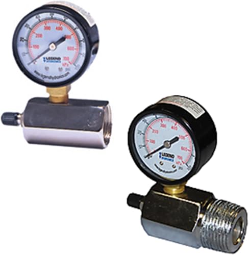 Legend Valve 800-669 3/4" FPT PRESS TEST GAUGE-SIDE Model T-820 Side-Mount Test 