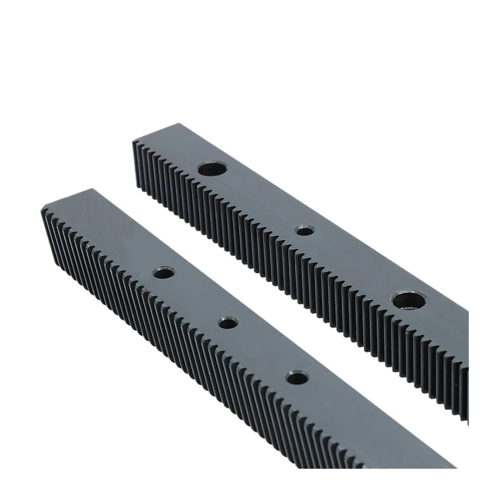 Spur Rack Steel High Precision 3pcs 1.5 Modulus 15x15 Straight Gear Rack Length 1000mm with Mount Holes M5 Distance 100mm Use for Engraving Machine