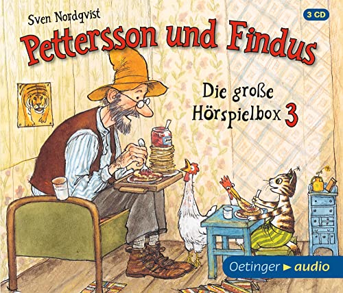 Pettersson und Findus. Die große Hörspielbox 3: Enthält Hörspiel-Adaptionen von 3 Bilderbüchern für Kinder ab 4 Jahren
