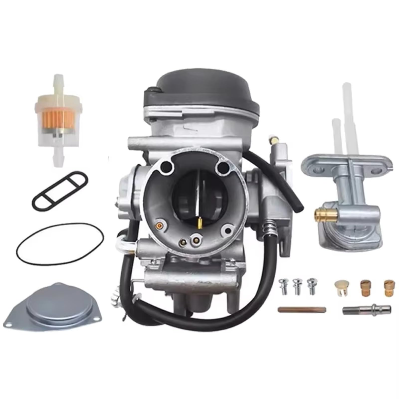 Kompatibel Mit Suzuki Für Ltz400 Für Dvk400 Für Kodiak 400Yfm400 2003–2007 Pd36J Motorrad-Vergaser Benzinhahn-Benzinhahn
