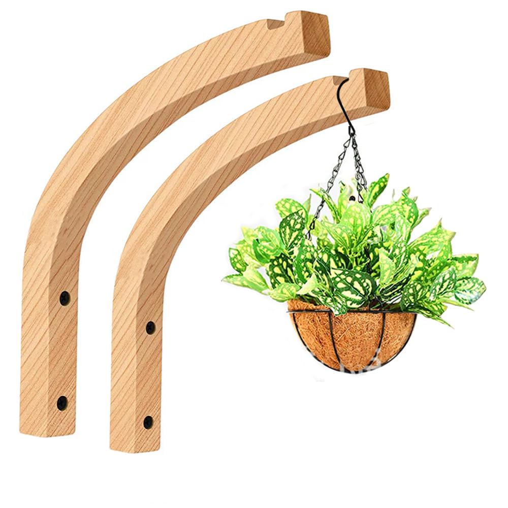 2x Pflanzenaufhänger Für Draußen | 40 Cm | Bis 13,6 Kg Belastung