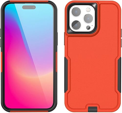 Miniatura 7 de AICase Funda para iPhone 15 Pro con protector de pantalla de vidrio + lente de cámara, resistente protección contra caídas, cuerpo completo,