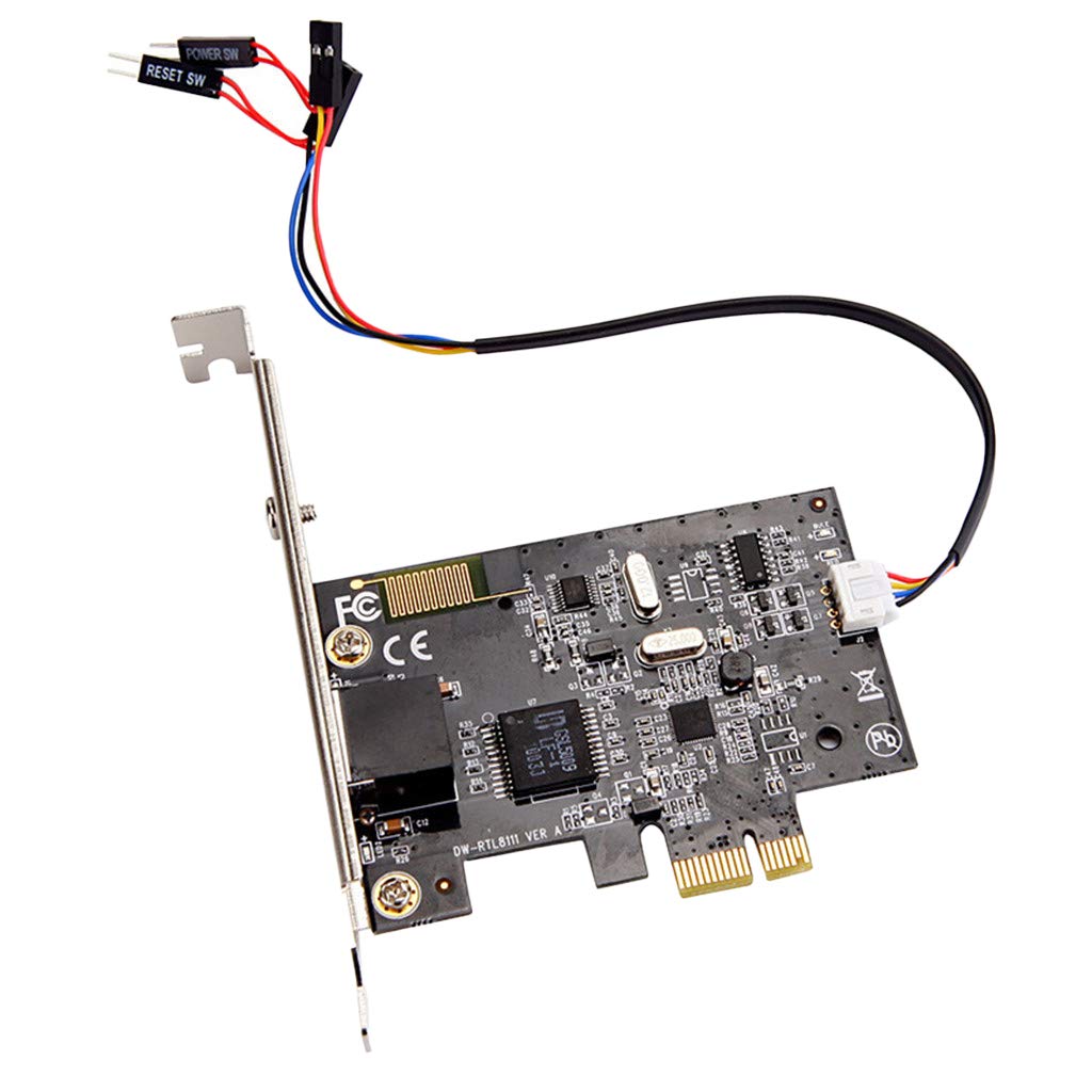Bnf® PCI-E Network Card 1000Mbps Gigabit Ethernet 10/100/1000M RJ-45 with Remote|Computers/Tablets & Networking | Computer Components & Parts |Network Cards|1x Network Card-picture-11