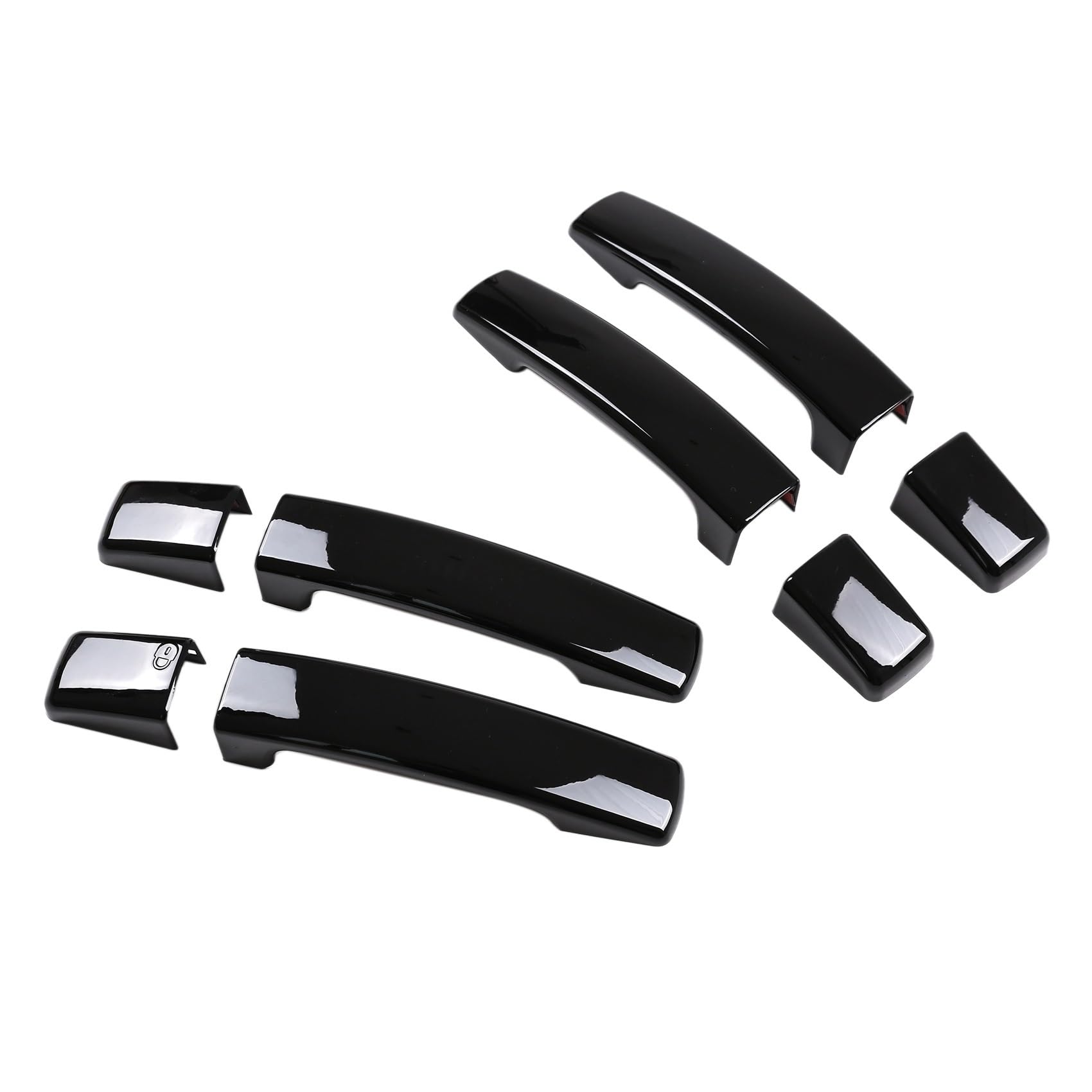 NOHEEU Car Door Handle Cap Decorative Outer Cover Shell for Land Rover for Freelander 2 2007-2012