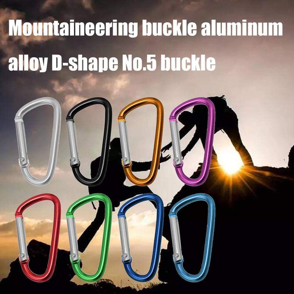 Karabiner Klein 12 Sets Mini-Karabinerhaken Mit Schlüsselringen