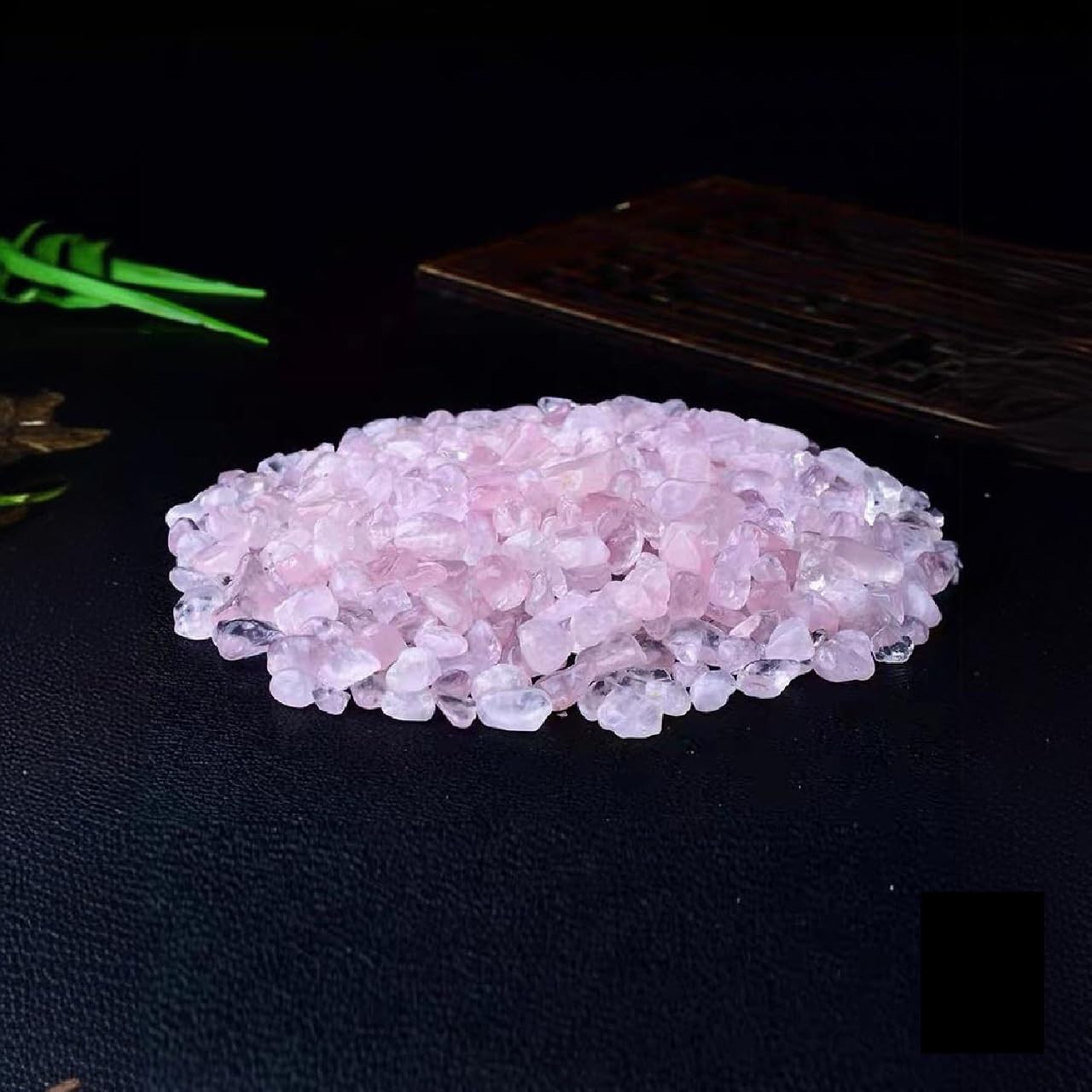 Dekorative Steine, Natürlicher zerkleinerter Achatkies for Aquarium, Blumentopf, Buddha-Opfergabe, 5–12 mm, Rosa, 500 g/1000 g(5-7mm,500g)