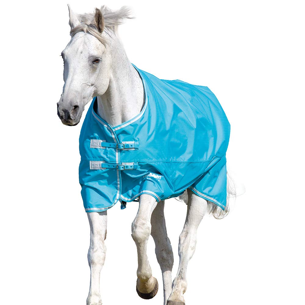 Blue/Grey Shires Tempest Original Lite Turnout Horse Rug Tack Saddle