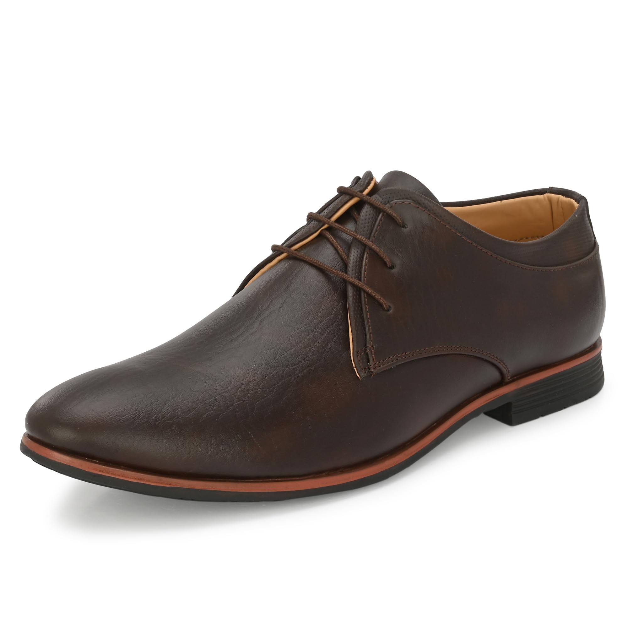 centrino Formal Shoe for Men | Lace-Up Derby for Business & Casual Wear | Stylish Design with Comfortable Fit Craftsmanship for All-Day Support (64058)-picture-28
