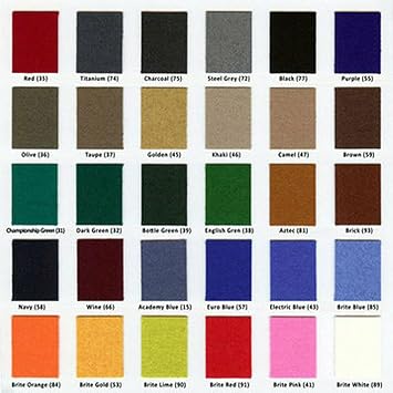 Championship 8 Saturn II Teflon 2466 Billiards Pool Table Felt Cloth - Bottle Green