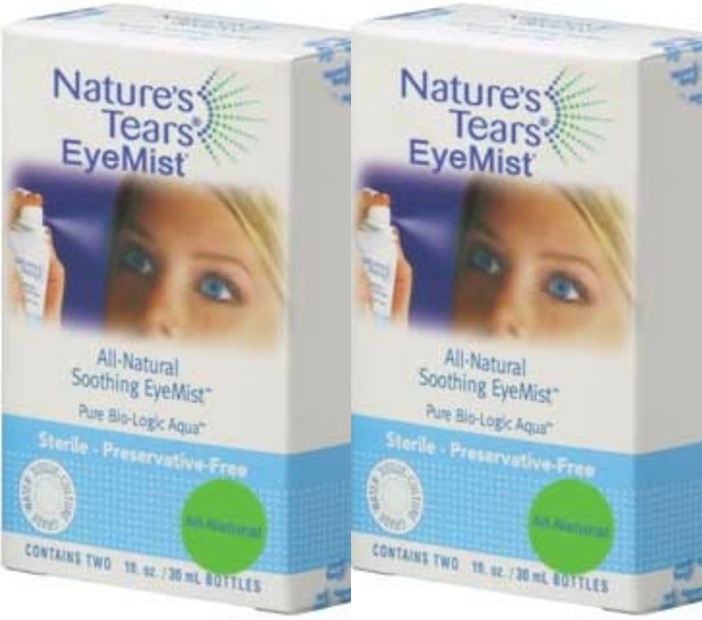BioLogic Aqua Natures Tears EyeMist Quadpack Dry Eye Solution Eye Drops