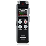 64GB Digital Voice Recorder with Playback: Voice Activated Recorders for Lectures Meetings Interviews - EVISTR Dictaphone Recording Device Tape Recorder Portable Mini, Audio Recorder with USB, MP3