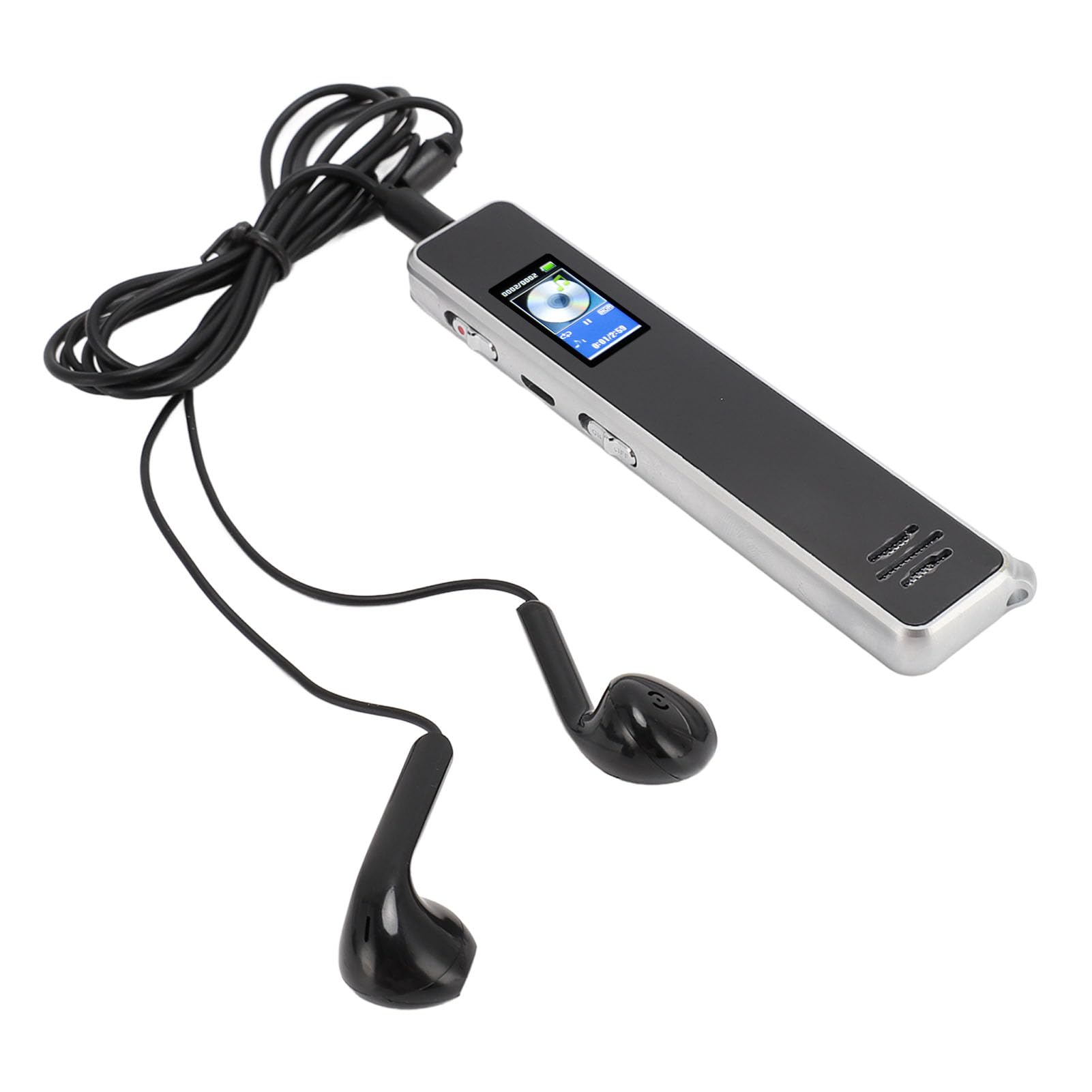 Enregistreur Vocal 72 Go Tonnlog V36 – Activation Vocale, USB-C, Alliage Zinc Pour Cours Et Réunions