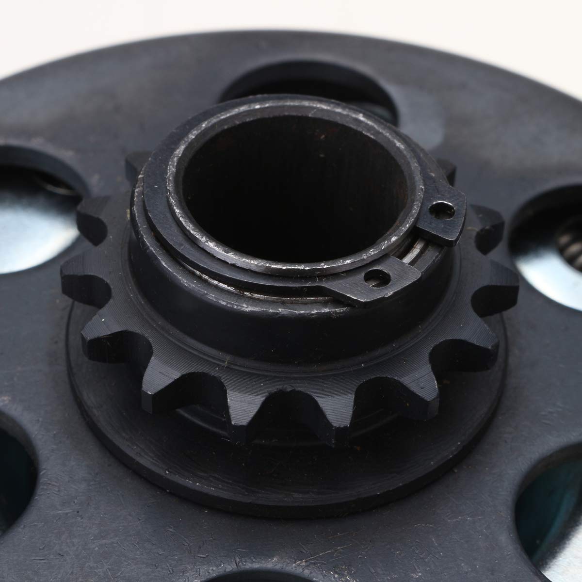 Viviance Pignone Frizione centrifuga 19mm 15T Compatibile con Honda Prokart 219 Cadet Chain Funkart