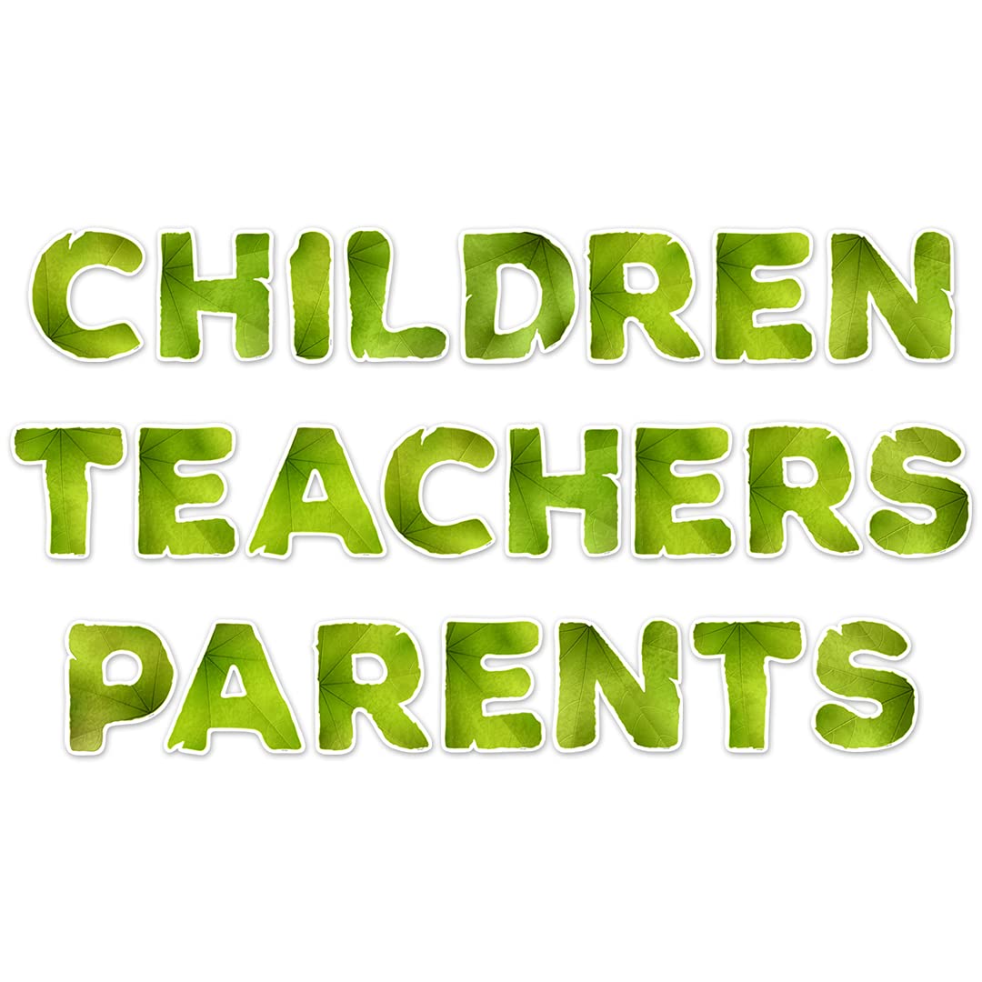 Creative Teaching Press Leaves Punch-Out Letters for Classroom - Essential Homeschool Supplies - Top Back To School Supplies (0300), Green Leaves - Image 4