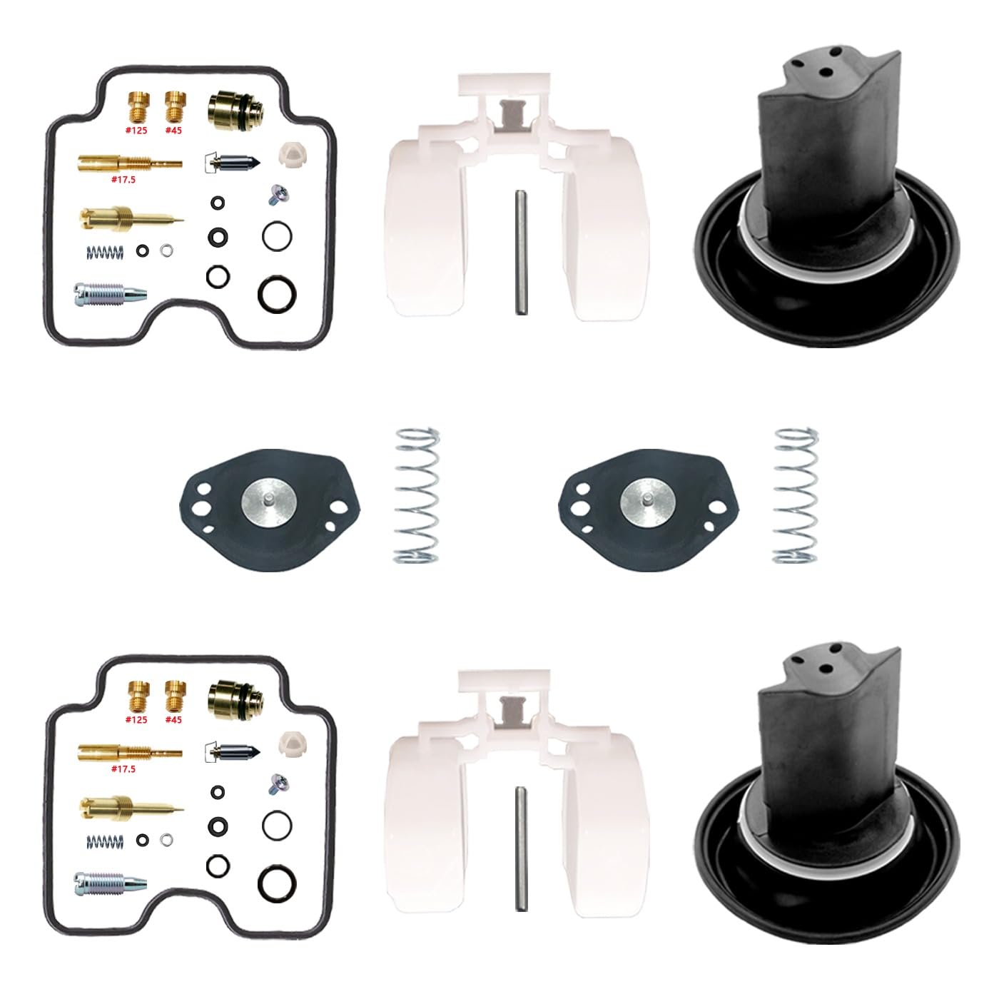 Kit Reparación Carburador BT1100 Bulldog 2002-2006 1100cc V-Twin | BSR37 carburador para 2003 2005 reparación piezas moto revisión repuesto flotador aguja membrana junta