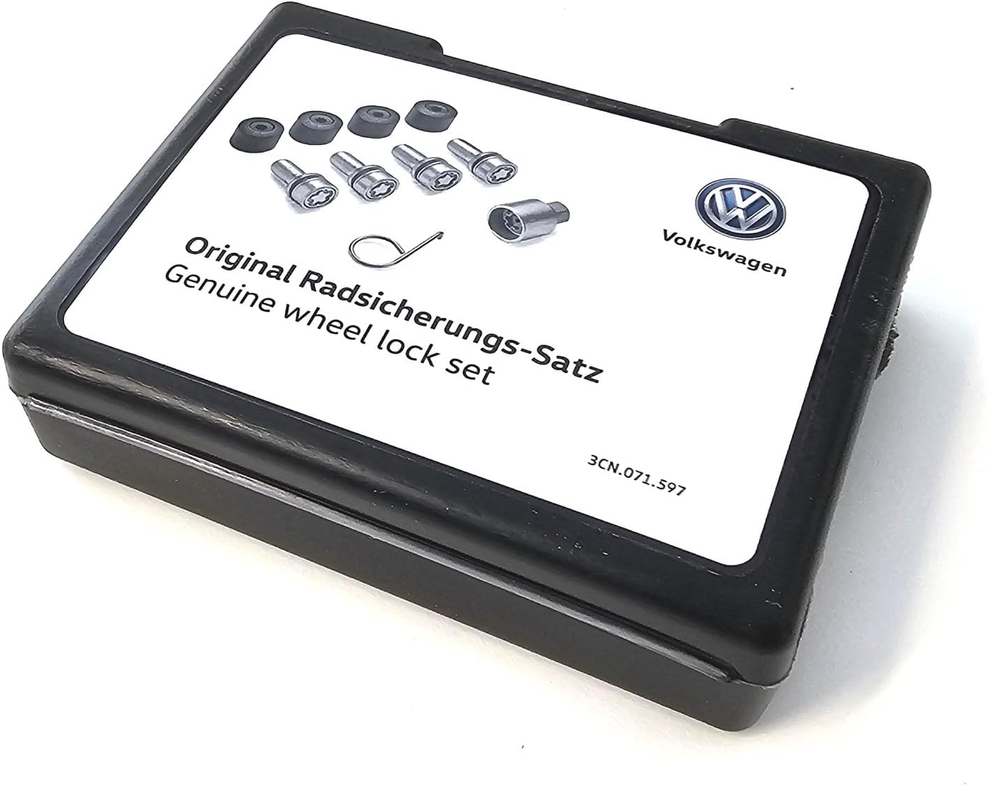 Volkswagen 3CN071597 Bolts Anti-Theft Wheel Rim Lock