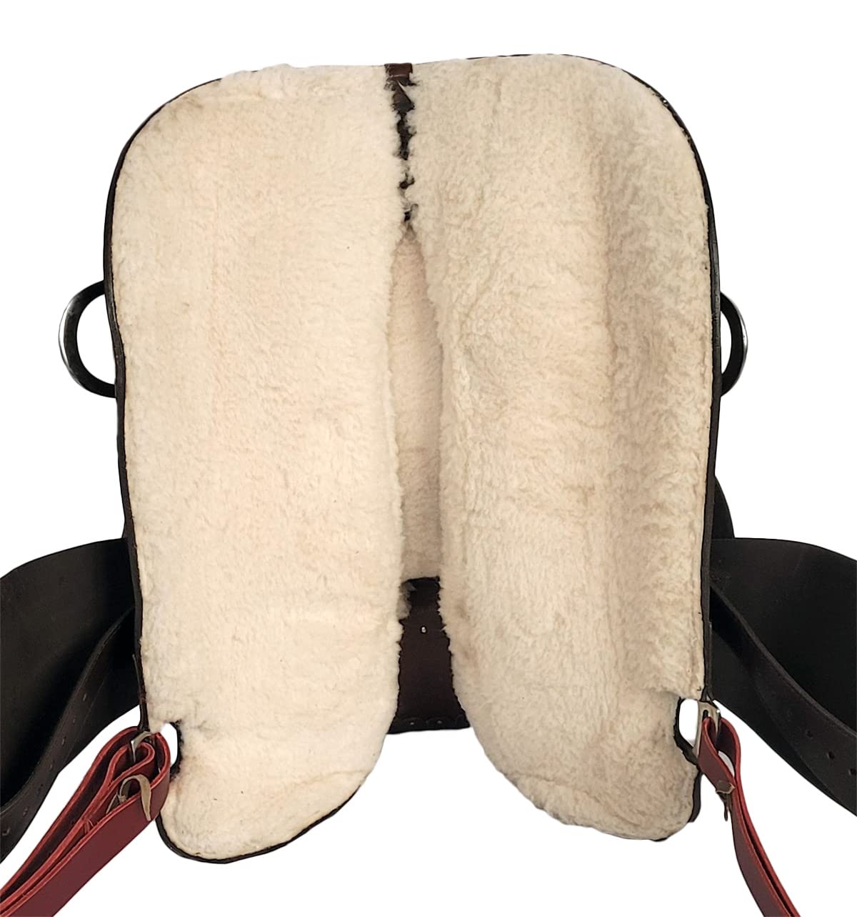 A&M Reitsport Westernsattel Kuba aus Büffelleder hoher Qualität Neu Roping Sattel, Größe:17 Zoll