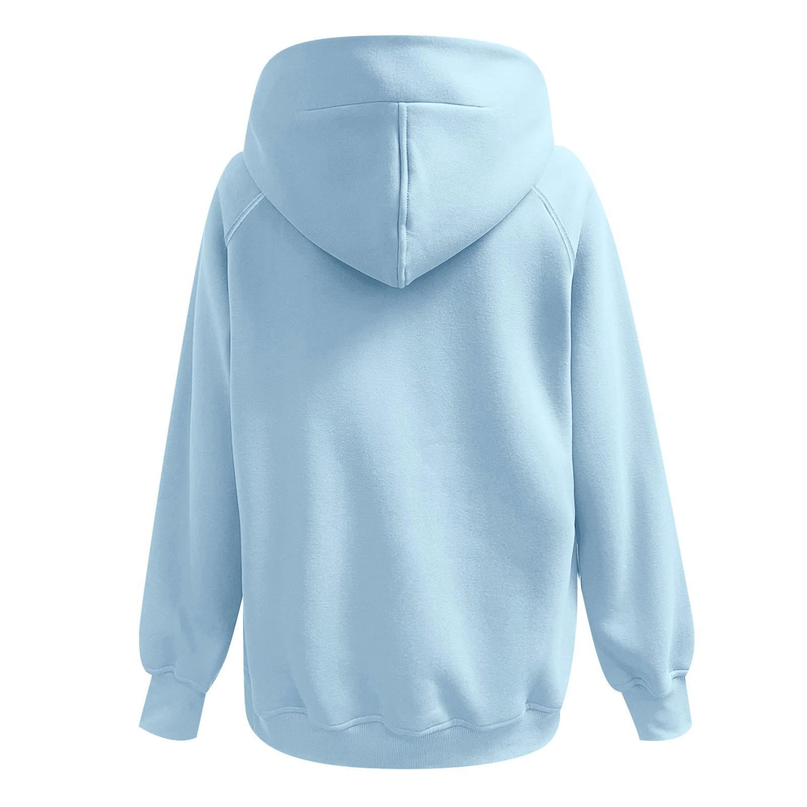 Generico Felpa Donna Invernale Felpe Donna con Cappuccio Hoodie Manica Lunga Aperto con Tasche E Cerniera Giacca Sportiva Leggera Casual Curvy Elegante per Il Tempo Libero Sport